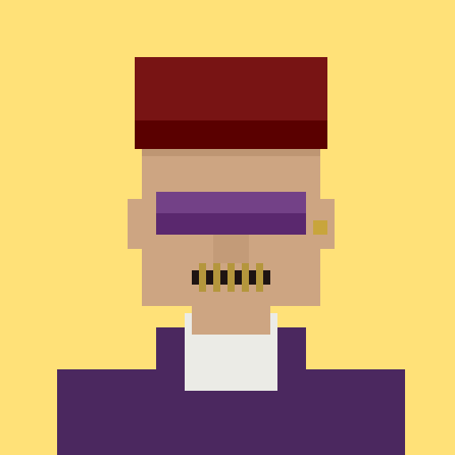 A masked piece from the Agent Hood collection